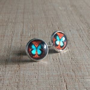 Butterfly Stud Earrings